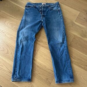 Levi’s 501 medium wash 34 Jeans denim